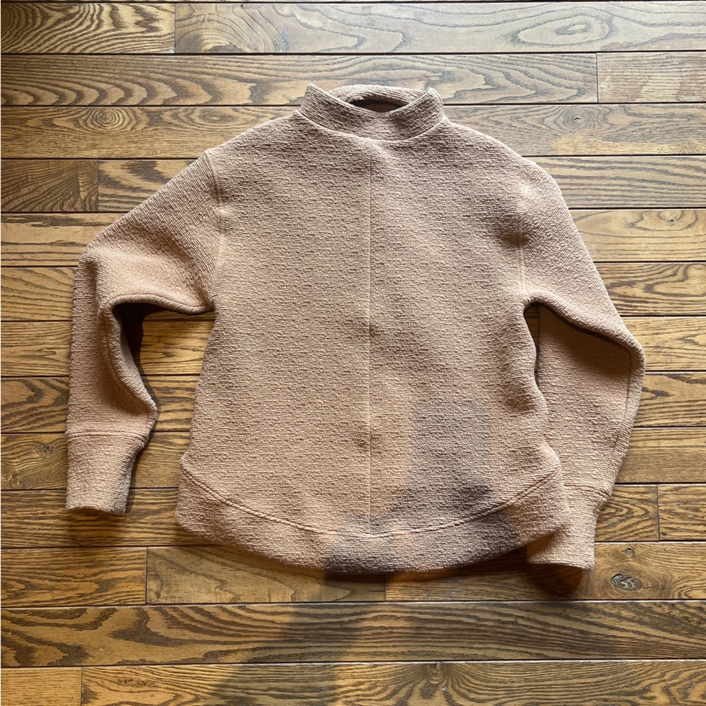 Calia Mock Neck Sweater Hoodie